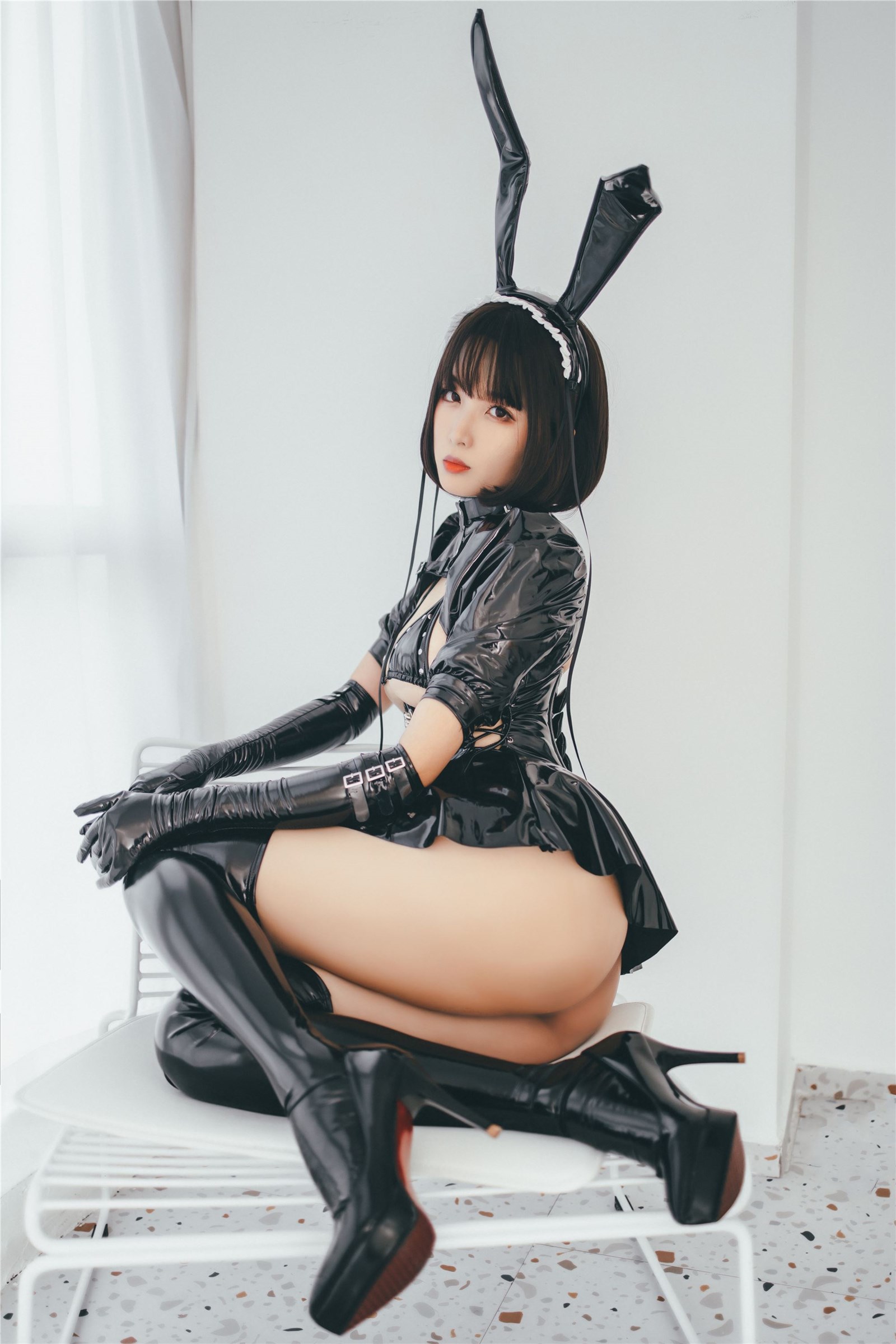 Enamel Bunny Cosplay