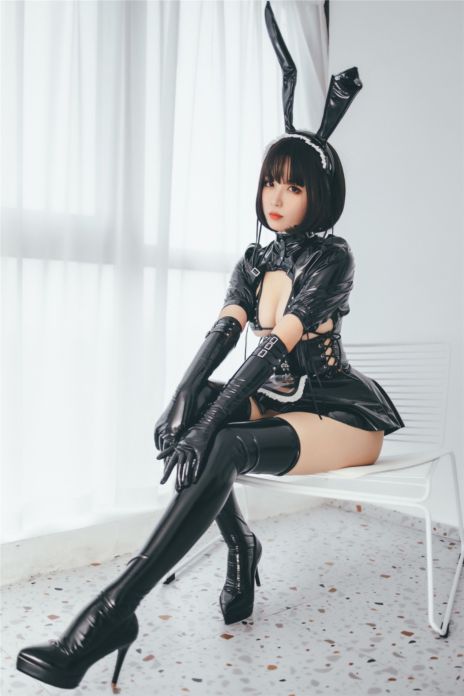 Enamel Bunny Cosplay