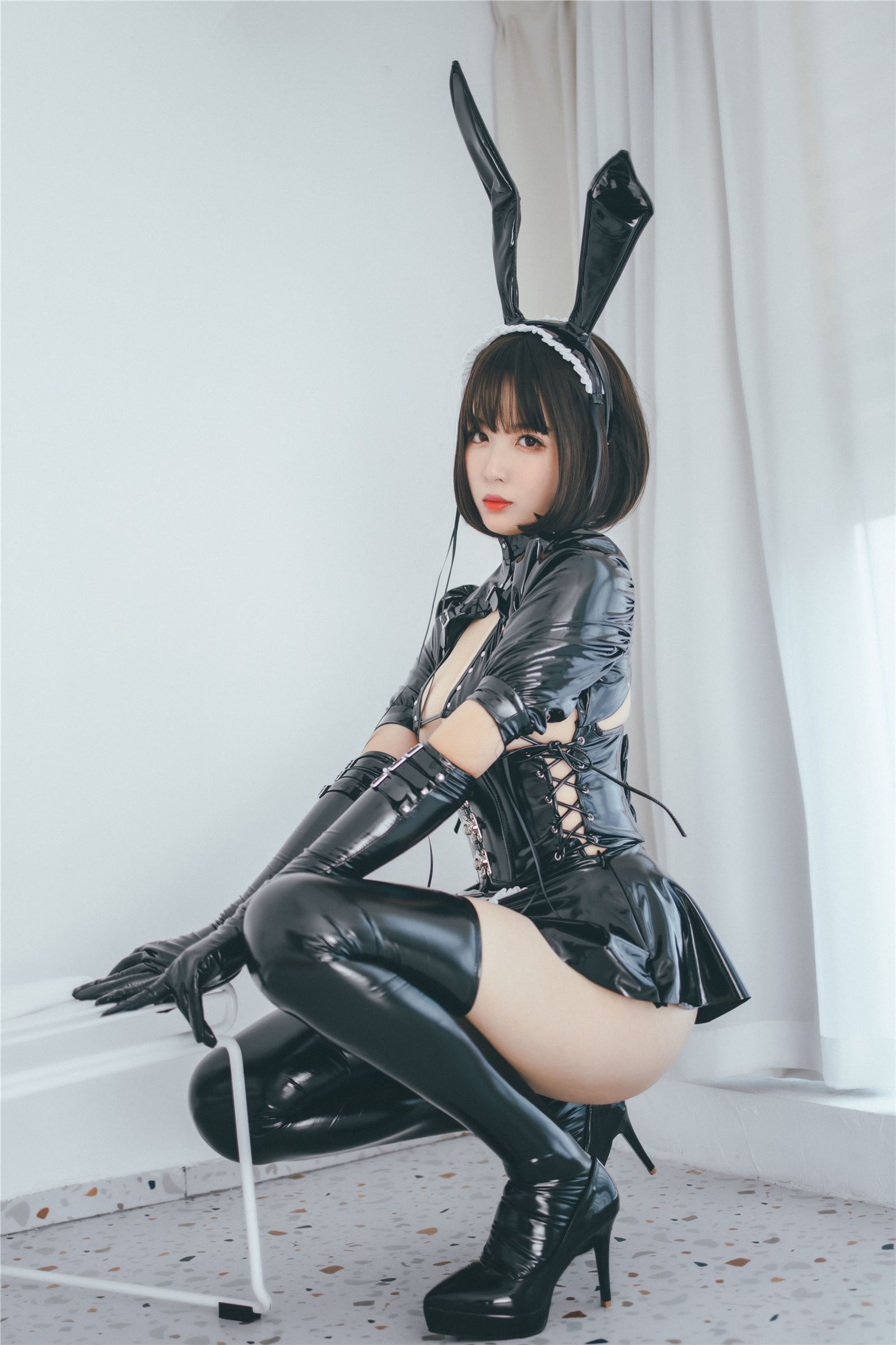 Enamel Bunny Cosplay