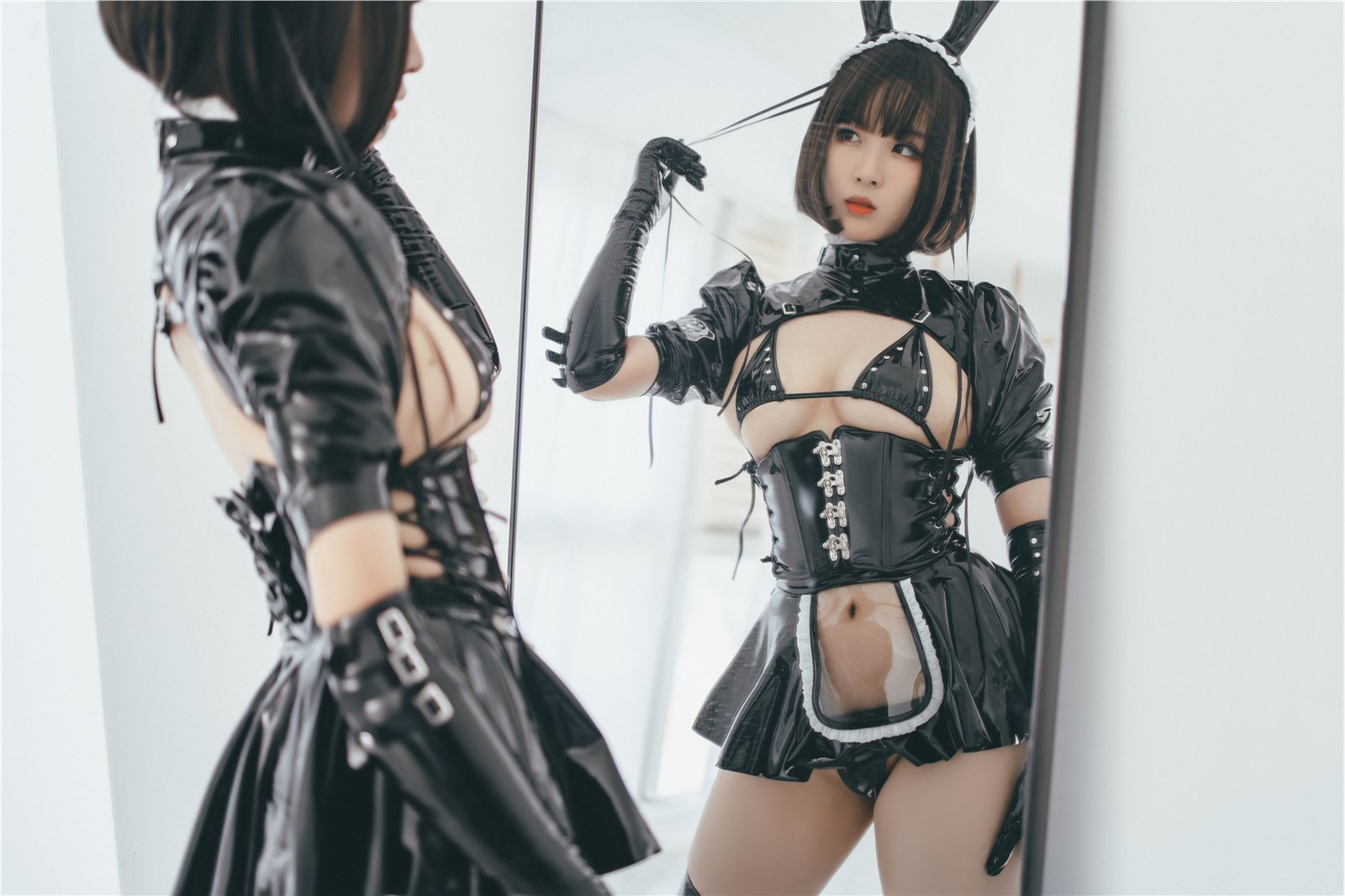 Enamel Bunny Cosplay