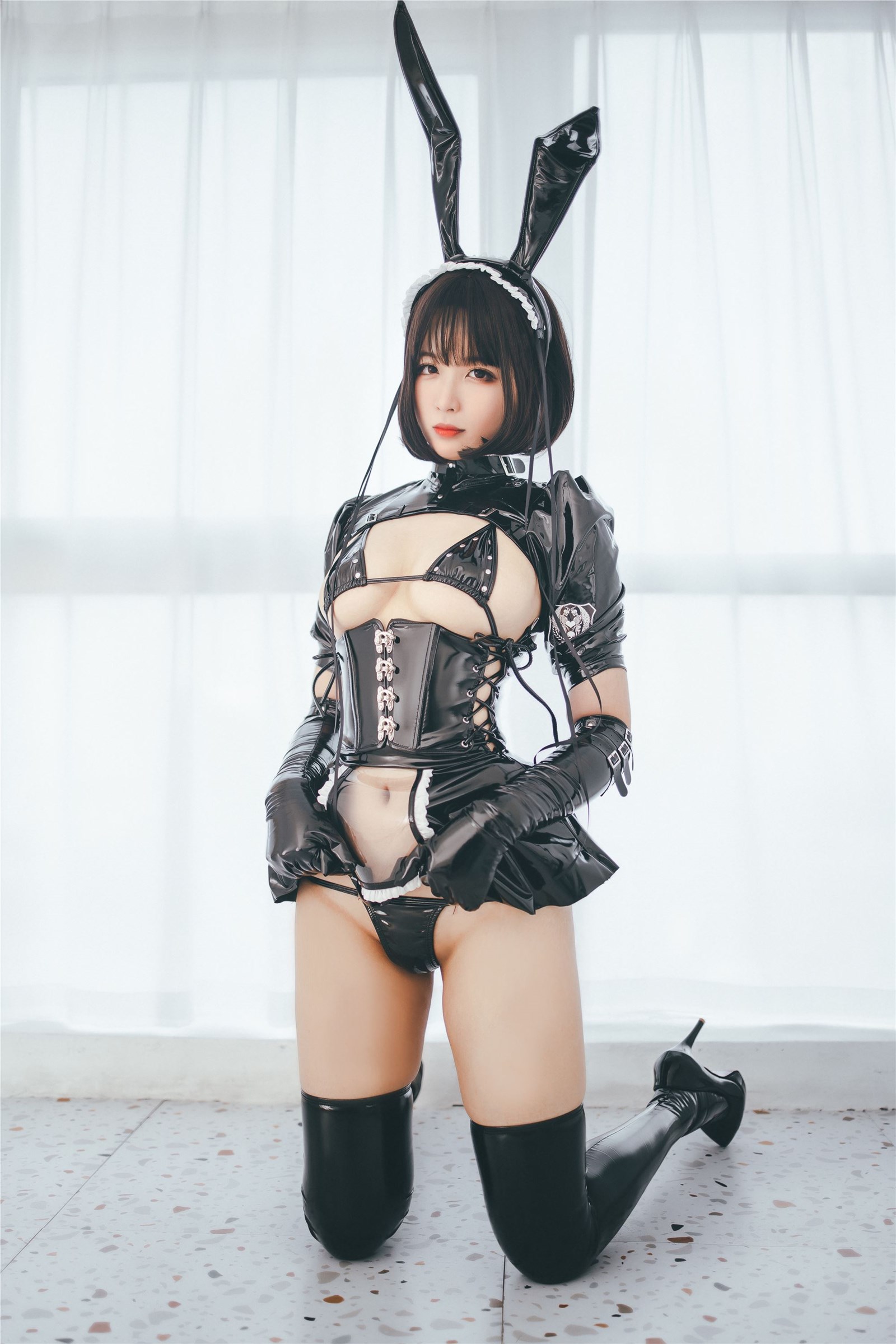 Enamel Bunny Cosplay