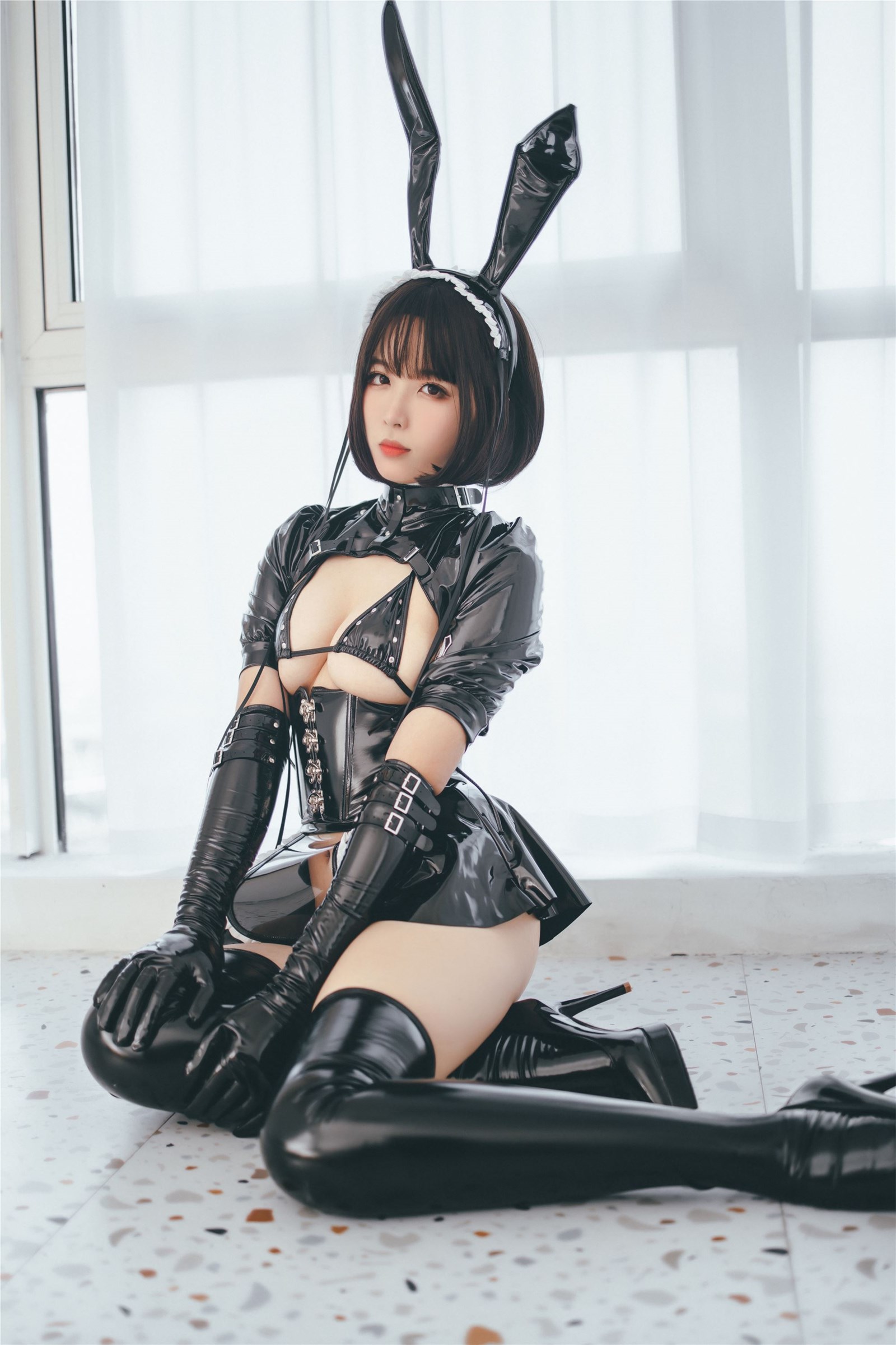 Enamel Bunny Cosplay