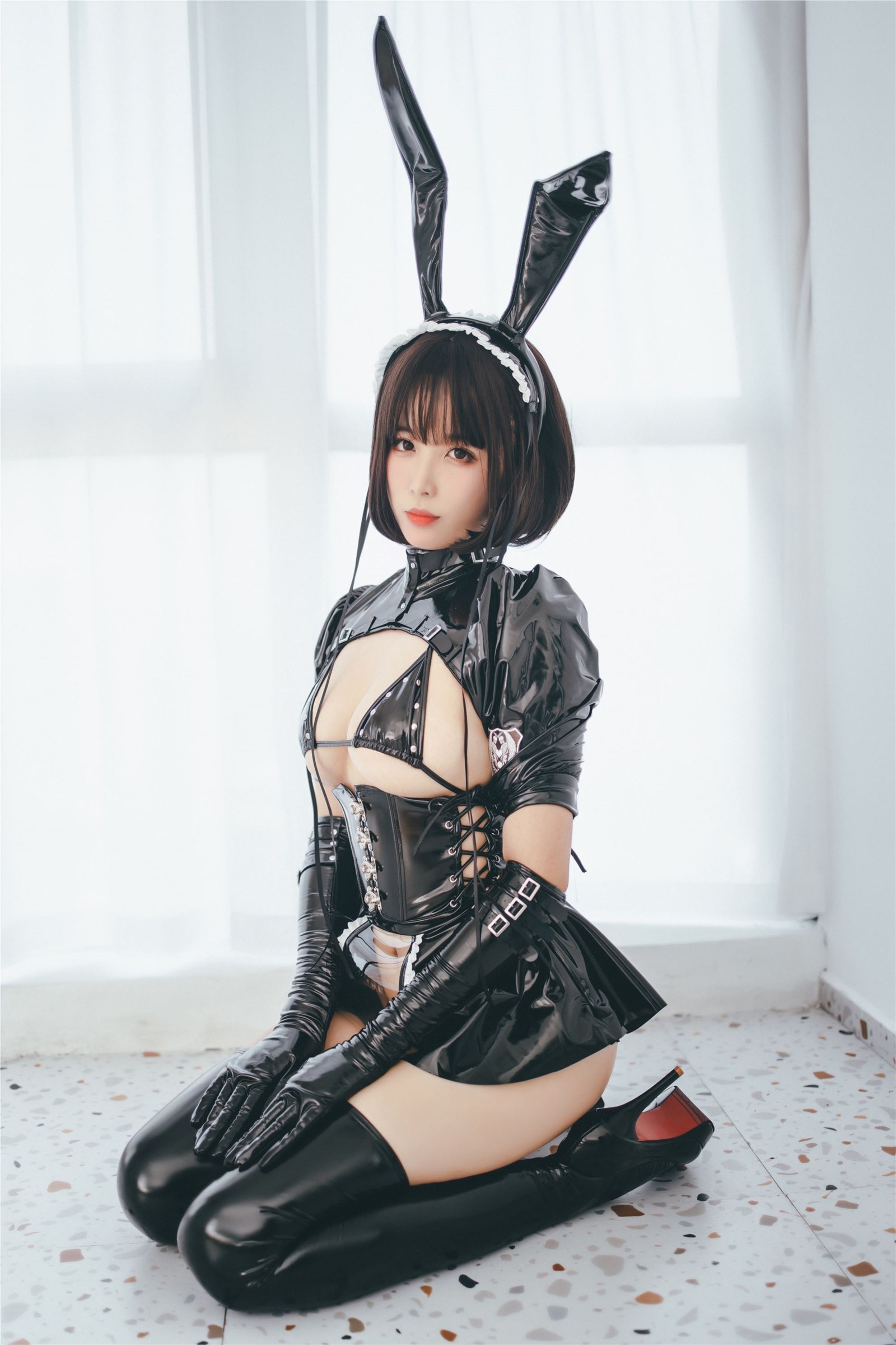 Enamel Bunny Cosplay