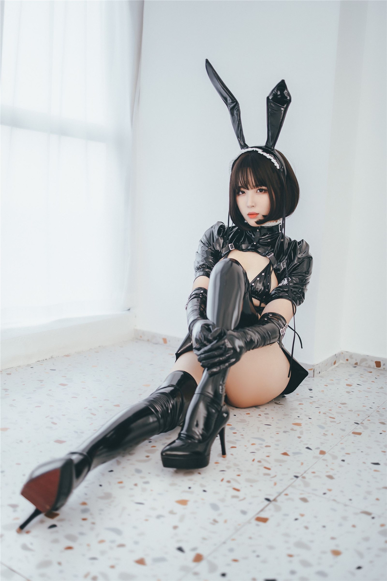 Enamel Bunny Cosplay