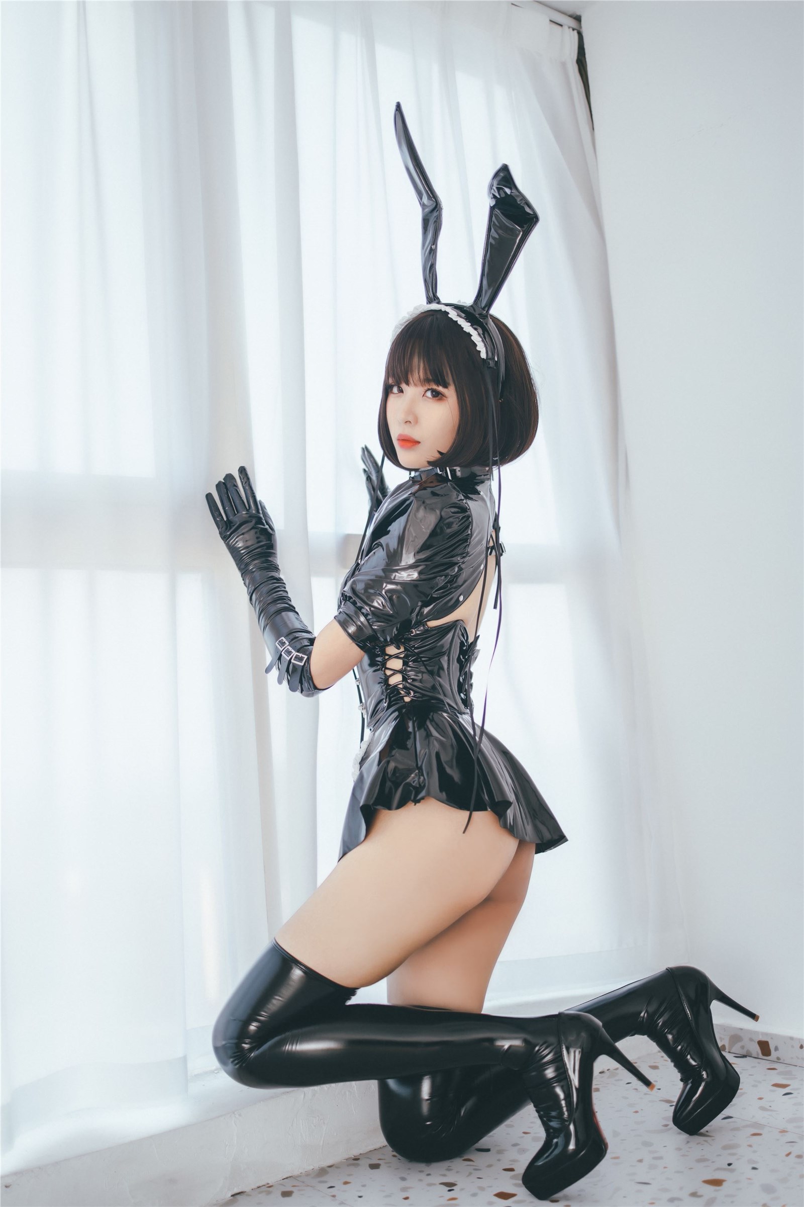 Enamel Bunny Cosplay