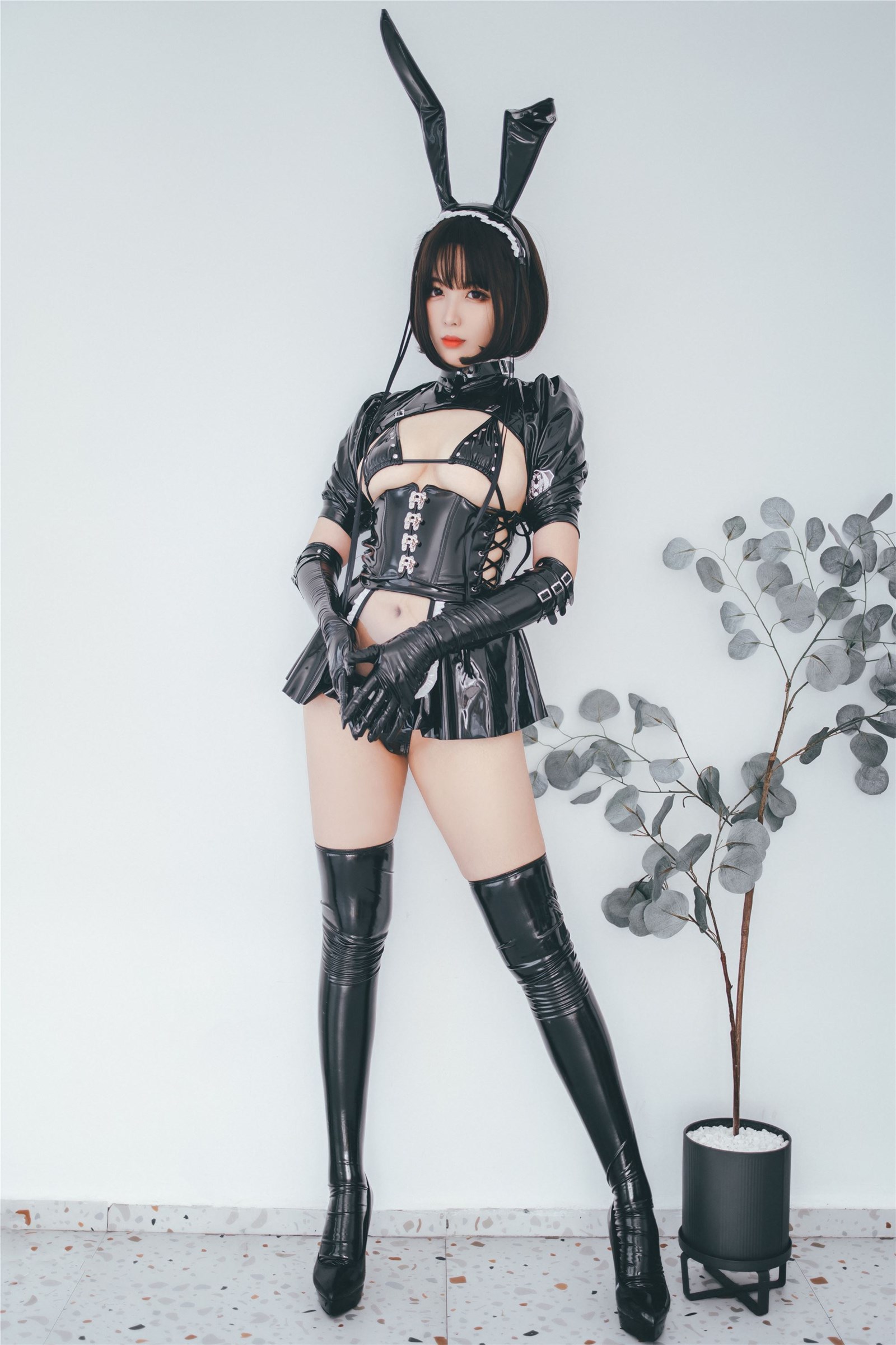 Enamel Bunny Cosplay